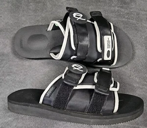 Sandali moto Suicoke x The Weeknd uomo taglia 12 XO nero bianco usati in ottime condizioni spedizione gratuita - Foto 1 di 9