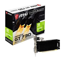 MSI Gaming 64-Bit Dual-Link DVI-D/HDMI NVIDIA GeForce Low Profile Graphics Ca... - Picture 1 of 8