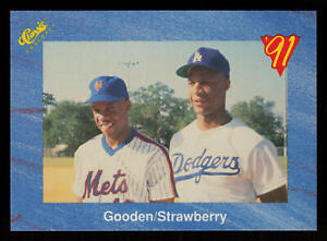 1991 Classic I Friendly Foes Darryl Strawberry Dwight Gooden #T99 Baseball Card