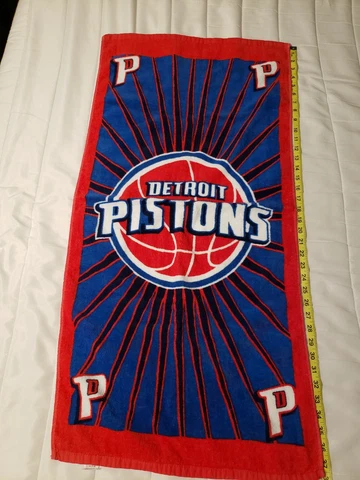 Detroit Pistons NBA Cotton Beach Towel Cover
