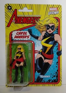Marvel Legends Retro Avengers CAROL DANVERS 3.75” Action Figure NEW  I - Picture 1 of 8