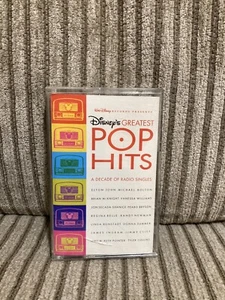 Disney’s Greatest Pop Hits A Decade Of Radio Singles Cassette Tape Elton John - Picture 1 of 2
