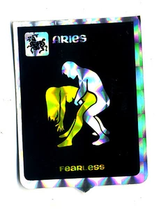 Vintage prismatischer Aufkleber Neuheit Sternzeichen Widder sexy Van Vanner Biker Motorrad - Bild 1 von 1