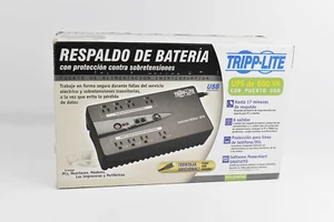 New Tripp Lite INTERNET600U 600VA Standby UPS 8 Out BC7850 - Picture 1 of 4