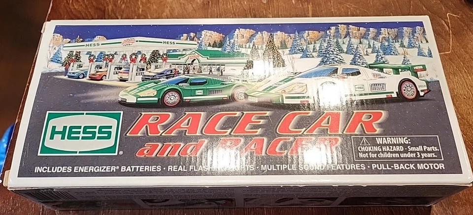 2009 HESS Toy Truck Race Car & Racer with Original Bag - IN MINT