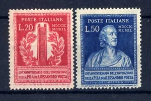 ITALY - 1949 - 150th anniversary of the invention of the MNH Volta battery** - Picture 1 of 2
