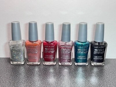10er Nagellack Set, wet n wild, 10 x 13ml, Zustand: benutzt - Bild 1 von 4