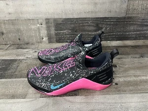 Nike React Metcon AMP Black Pink Men's Cross Training Shoes CN5501-046 Sz 9.5 US - Picture 1 of 6
