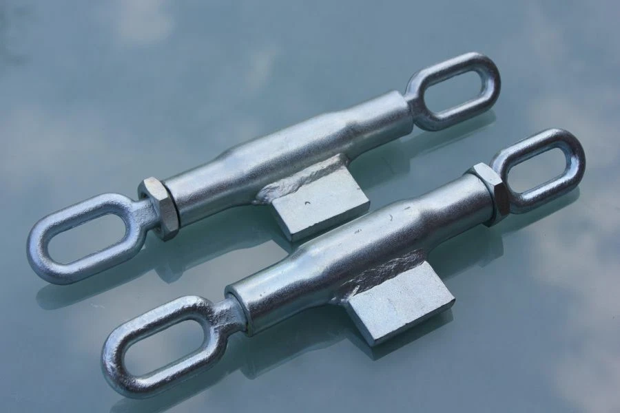 2 x Stück Spannschloss M16 x 2,0mm Stabilisatorketten Unterlenker Hülse 120mm G. - Bild 1 von 1