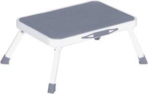 Sattiyrch Step Stool for Adult,Portable Folding Metal Small One Step Stool with - Picture 1 of 12