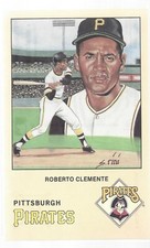 Vintage Roberto Clemente 1990 Estate of Roberto Clemente Post Card #9