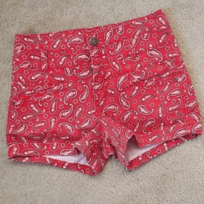 Wallflower Paisley Highwaisted Shorts - Image 1 of 4