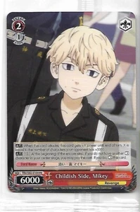 Weiss Schwarz Tokyo Revengers #TRV/592-E104 PR Childish Side, Mikey Box Topper - Picture 1 of 1