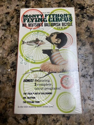 Vintage Factory Sealed VHS Monty Python’s Flying Circus Tour Rare Vol 22 - Image 1 of 4