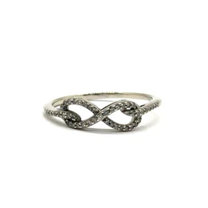 Lady's Diamond Cluster Ring 93 Diamonds .279 Carat T.W. 10K White Go (EPJ025577) - Picture 1 of 5