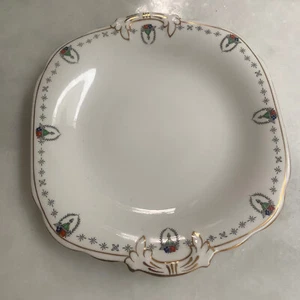 Ye Olde English Jackson Gosling Grosvenor China Square Decorative Plate VINTAGE - Picture 1 of 4
