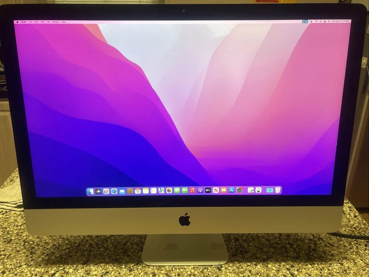 Apple iMac with Retina 5K display Intel Core i7 7th Gen. Desktops