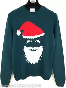 Topman Suéter De Navidad Para Hombre Con Diseño De Santa Talla S M - Imagen 1 de 3