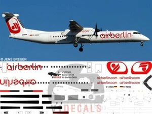 V1 Decals Bombardier Dash 8-Q400 Air Berlin for 1/144 Eastern Express Model Kit - Bild 1 von 8
