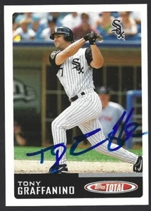 2002 Topps Total Baseball #813 Tony Graffanino IP autograph signed card - Picture 1 of 1
