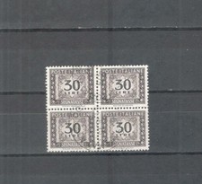 T7070 - ITALIA - SEGNATASSE 1955/81 STELLE - QUARTINA N. 116. - VEDI FOTO