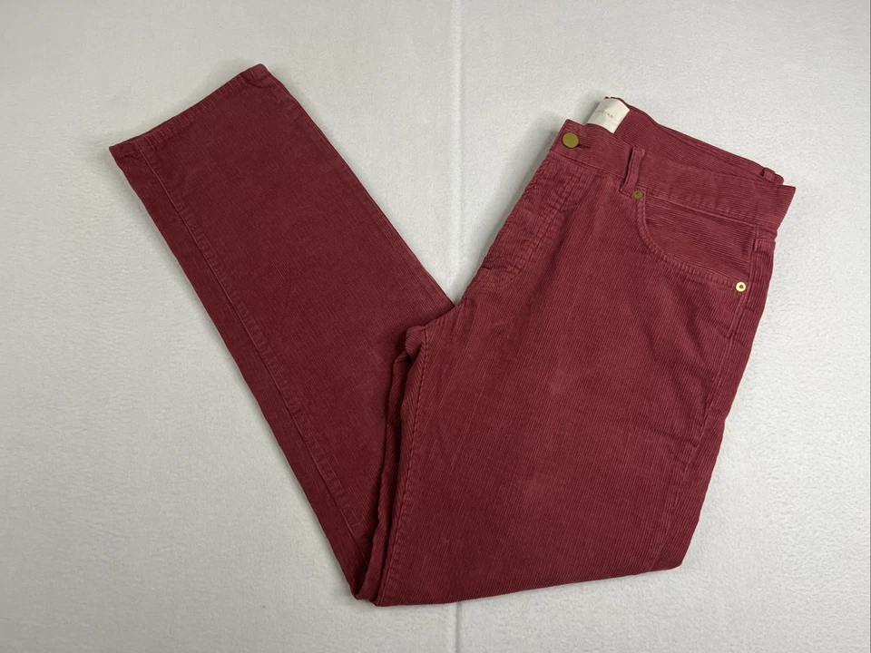 Pantalones deportivos Sid Mashburn de pana 34X31 Preppy rosa corral Foto 1 de 4