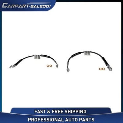 Manguera hidráulica de freno delantero izquierdo derecho para Jeep Grand Cherokee 1993-1998 Foto 1 de 4