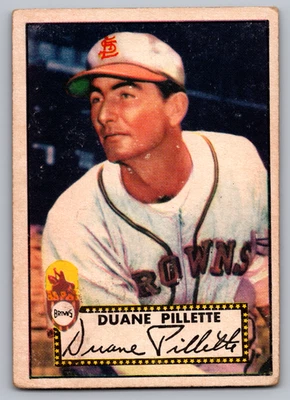 1952 TOPPS #82 DUANE PILLETTE BROWNS - Image 1 of 3