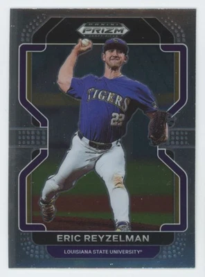 2022 Panini Prizm Draft Pick Eric Reyzelman #160 LSU Tigers - Image 1 of 2
