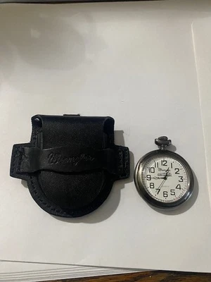 Карманные часы Wrangler в кожаном поясном чехле - Изображение 1 из 4