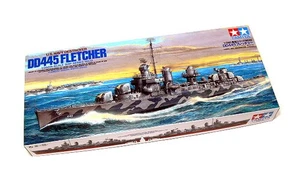 TAMIYA modellino militare 1/350 nave da guerra DD445 FLETCHER cacciatorpediniere scala hobby 78012 - Foto 1 di 1