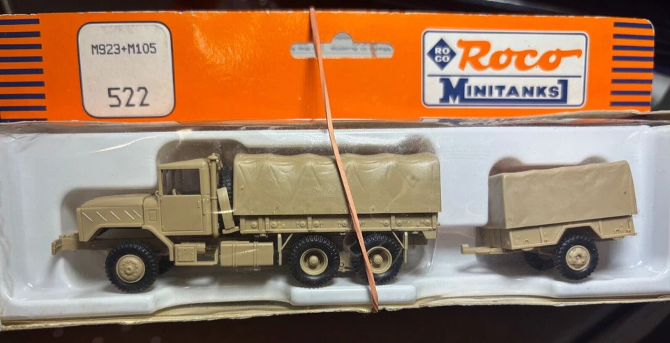 Roco Minitanks 165 1 300 Gallon Towed Gas Trailer II 1/87