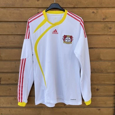 Bayer 04 Leverkusen 2009 2010 Away Football Shirt Player Issue Adidas E83668 - Image 1 of 4