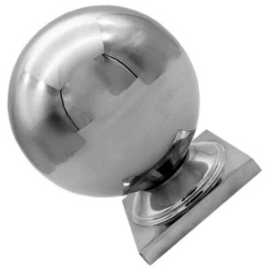 Stainless Steel Float Reflective Gardensphere Globe Hanging Ornaments Outdoor - Picture 1 of 12