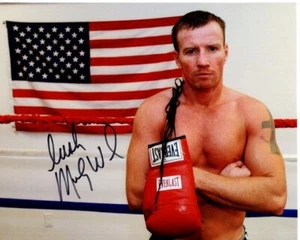 Foto firmada por MICKY THE FIGHTER WARD 8x10 EVERLAST BOXING con holograma certificado de autenticidad - Imagen 1 de 2