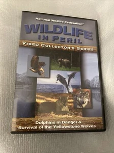 WILDLIFE IN PERIL Dolphins in Danger & Yellowstone Wolves (DVD, 2005) - Picture 1 of 2