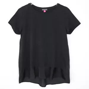 Vince Camuto Women's Black Short Sleeve Top Size M - Picture 1 of 17