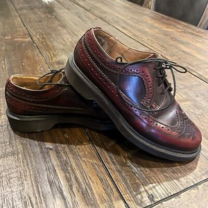 Dr Martens 14041 Brogues Arcadia Made in England Men Sz 6 Women Sz 7 UK Sz 5 VTG - Picture 1 of 23