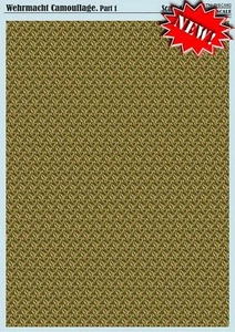 Escala de impresión 018-camuflaje - 1/35 Wehrmacht сamouflage Parte 1, calcomanía húmeda avión - Imagen 1 de 12