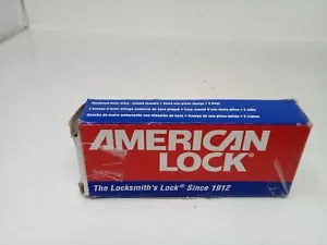 American Lock No. A51 Non-Rekeyable Solid Steel Padlock – Hardened Chrome-Plated - Picture 1 of 5