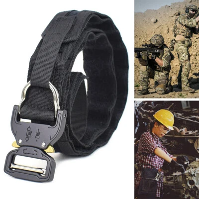 Quick Release Tactical Molle Belt with Genuine Cobra Buckle Inner Belt 2in1 - Image 1 of 4