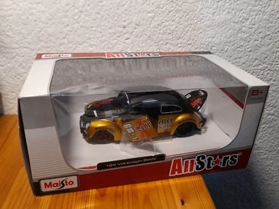 Veicolo Miniature Maisto ALL Stars Custo Shop Volkswagen Beetle - Immagine 1 di 2
