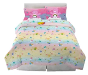Care Bears "Walk on Sunshine" Kids Reversible Bed Set-W84633208557, W84618150397 - Picture 1 of 12