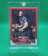 2023 Topps Update 4/10 Red ASG Parallel Ronald Acuna Jr Atlanta Braves