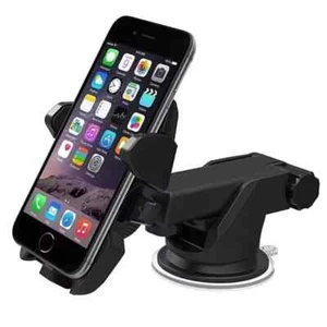 Car Phone Holder Dashboard Windshield Phone Mount Universal for iPhone Samsung - Photo 1 sur 7