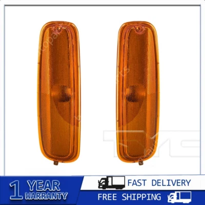 Conjunto de luz marcadora lateral izquierda derecha TYC para Chevrolet Express 1500 1996~2002 2 Foto 1 de 4