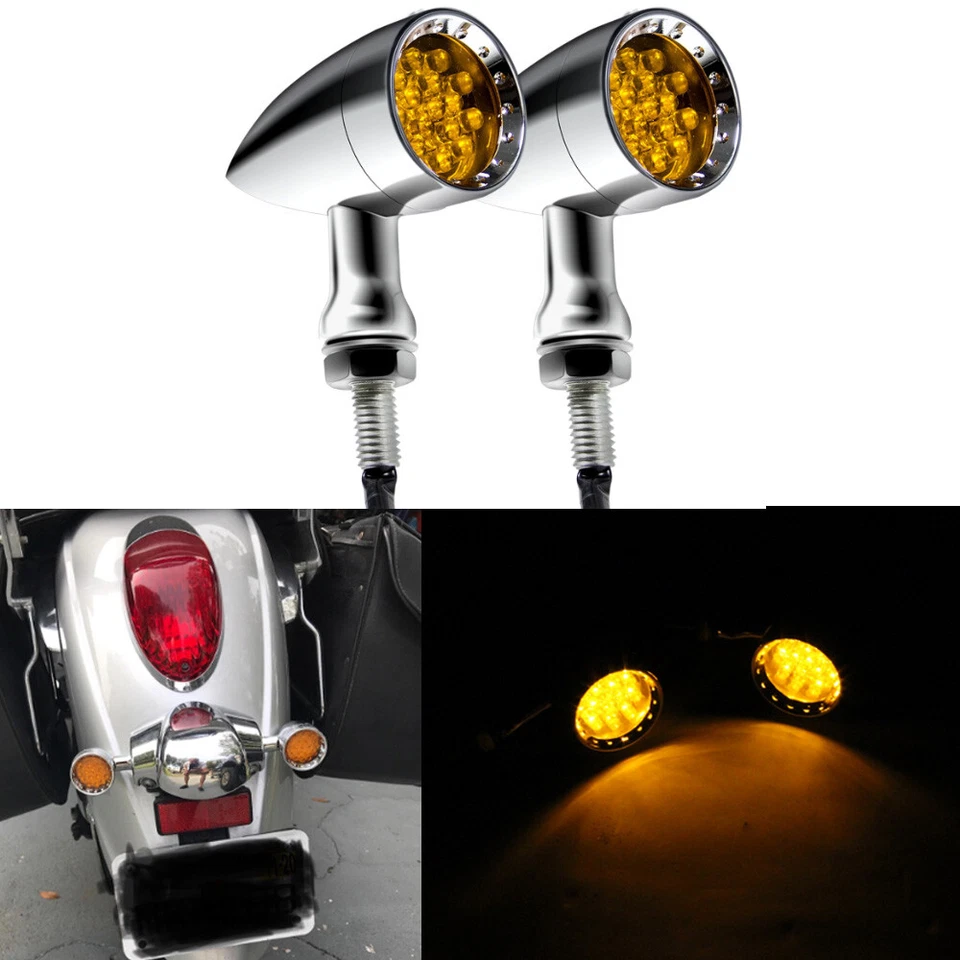 Luz trasera LED de freno de marcha para Kawasaki Vulcan 900 500 Foto 1 de 4