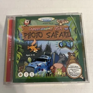 Cross Country USA: Zdjęcie Safari PC CD Gra zagrożone zwierzęta - Zdjęcie 1 z 1
