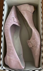 NIB Size 9M Vintage DELMAN Pump Heel Shoe- VINTAGE