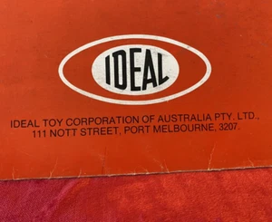 VINTAGE 1977 IDEAL TOYS AUSTRALIA TV ADVERTISING FOLDER Evel Knievel STUNT CYCLE - Picture 1 of 8
